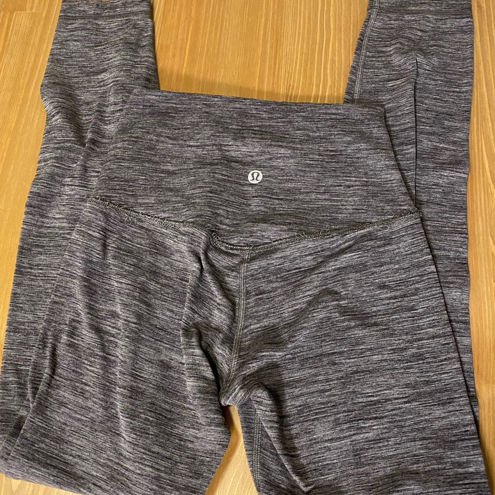 Lululemon Heathered Gray Align Leggings